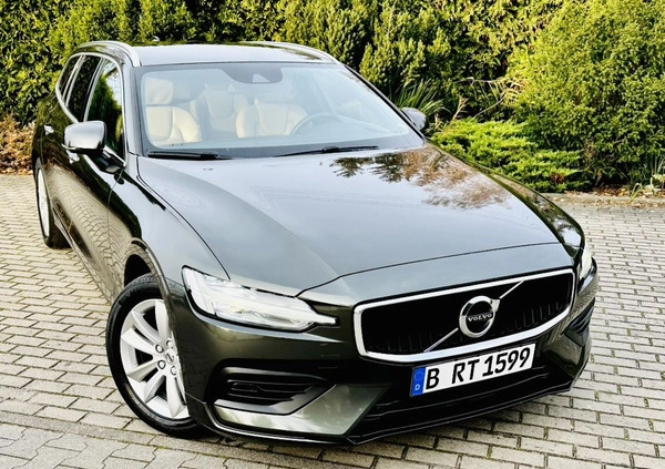 Volvo V60 cena 84400 przebieg: 117890, rok produkcji 2018 z Żukowo małe 781